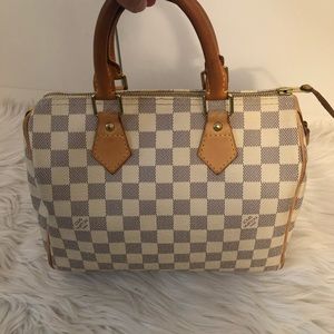 Louis Vuitton Speedy 25 Damier azur